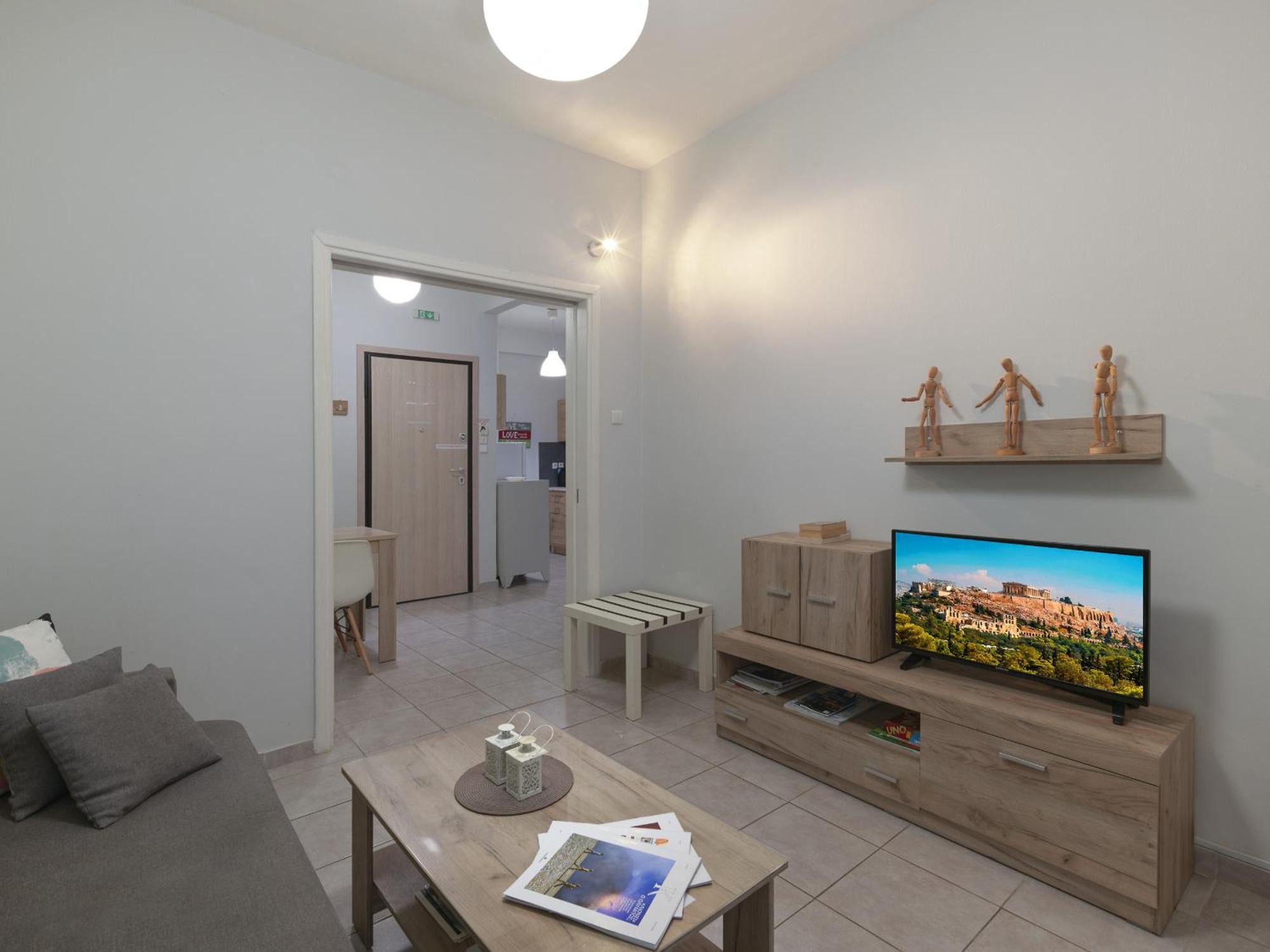 Apartament Cozy Athenian One Bd, Pistachio Charm Zewnętrze zdjęcie